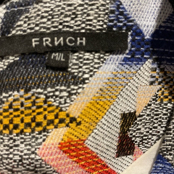 FRNCH Tribal Print Shift Dress M/L - Picture 7 of 7